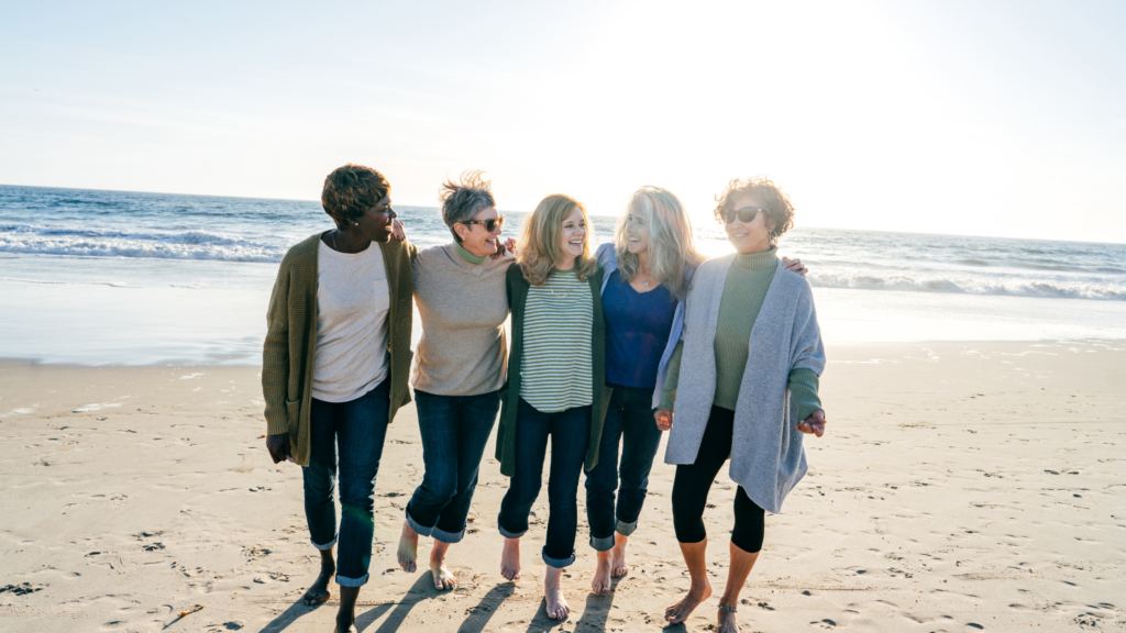 Friends on Beach